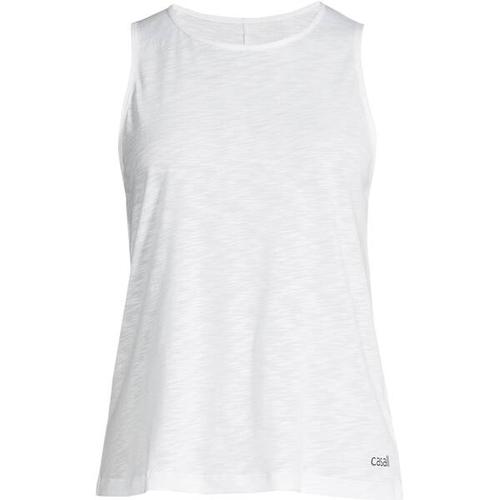 CASALL Damen Shirt Soft Texture Tank, Größe 36 in Weiß