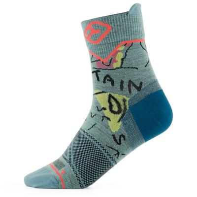 Ortovox - Women's Alpine Light Quarter Socks - Merinosocken 42-44 | EU 42-44 bunt Image