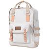 Doughnut - Macaroon Large Happy Camper 18 - Daypack Gr 18 l weiß/grau