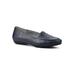 Wide Width Women's Cliffs Gracefully Flat by Cliffs in Navy Smooth (Size 7 W)