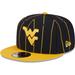 Men's New Era Navy/Gold West Virginia Mountaineers Vintage 9FIFTY Snapback Hat