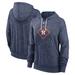 Women's Nike Navy Houston Astros Diamond Icon Gym Vintage Lightweight Hooded Top