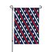 XMXY Patriotic Red White Blue Stars Strips Garden Flags Double Sided Farmhouse Holiday Yard Outdoor Sign Decor Flag 28 x40