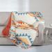 Horizon Throw Blanket by Greenland Home Fashions in Sunset