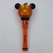 Disney Toys | Disney Parks Mickey Mouse Halloween Pumpkin Light Up Wand With Sound | Color: Black/Orange | Size: Osbb