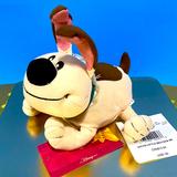 Disney Toys | Disney Store & Parks Exclusive Nwt Vtg 90s Mulan Little Brother Bean Bag Plush | Color: Cream | Size: 8”