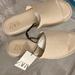 Zara Shoes | Brand New With Tags Zara Slides | Color: Cream | Size: 10