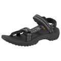 Sandale TEVA "Terra Fi Lite" Gr. 42, grau (schwarz) Schuhe Outdoorsandale Riemchensandale Sandale Trekkingsandalen