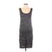 Lou & Grey Cocktail Dress - Sheath: Black Marled Dresses - Women's Size X-Small