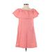 Crown & Ivy Casual Dress - Popover: Pink Dresses - Women's Size X-Small