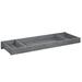 Soho Baby Manchester Changing Table Topper Wood in Gray | 5.375 H x 58 W x 18.5 D in | Wayfair 40065520