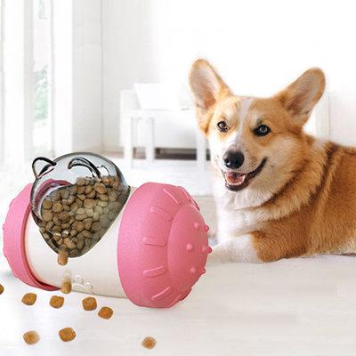 Grand Servico Portable Pet Slow Feeder Plastic (affordable option) in Pink, Size 4.29 H x 5.75 W x 3.03 D in | Wayfair BBDCDN28281607P