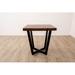 Everly Quinn Daniana Solid Wood End Table Wood in Black | 24 H x 24 W x 24 D in | Wayfair E942C011FA584E98AC6E4B32EE2D005F