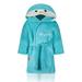 Zoomie Kids Aarv Anke Bathrobe w/ Hood for Kids green/bue in Light Blue/White | Wayfair BC33C56A2B824089AAE7301434590047