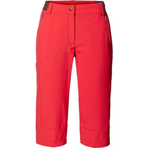 Damen Caprihose Wo Farley Stretch Capri III, Größe 42 in Rot