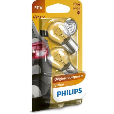 PHILIPS P21W (2 Stk.) Glühlampe, Brems-/Schlusslicht,Glühlampe, Rückfahrleuchte,Glühlampe, Kennzeichenleuchte,Glühlampe,