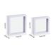 Floating Frame Display Holders Stands 3D Jewelry Display Box with Base