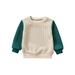 Sunisery Toddler Infant Baby Girl Boy Knit Sweater Blouse Pullover Sweatshirt Long Sleeve Fall Winter Knitted Tops Green 2-3 Years