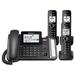 Restored Panasonic KX-TG9582B 2 Handset Corded / Cordless (2 Line) (Refurbished)