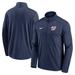 Men's Nike Navy Washington Nationals Agility Pacer Lightweight Performance Half-Zip Top