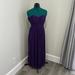 J. Crew Dresses | J Crew Purple Chiffon Strapless Dress Size 0 | Color: Purple | Size: 0p