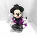 Disney Toys | Halloween Disney Store Mickey Mouse Halloween Stuff Animal 11 In. Plush | Color: Black/Purple | Size: Osbb