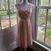 J. Crew Dresses | J. Crew Shell Pink Silk Pleated Chiffon Dress Size 8 | Color: Cream/Pink | Size: 8