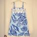 Lilly Pulitzer Dresses | Euc Lilly Pulitzer “Originals” Bel Air Dress Stuffed Shells 10 | Color: Blue/White | Size: 10