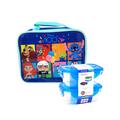 Disney Accessories | Disney 100 Celebration Characters Lunch Bag Insulated W/ 2-Piece Container Set | Color: Blue | Size: Osbb