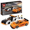 LEGO Speed Champions McLaren Solus GT & McLaren F1 LM, 2 ikonische Rennwagen Spielzeuge, Hypercar Modellbausatz, Auto-Sammlerstück 2023 Set 76918