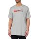 NIKE CZ7989-063 M NK DFC Tee SW Training Sweatshirt Men's DK Grey Heather L-T