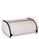 PLINT Bread Box with Stainless Steel Body Metal Home Storage Bin for Kitchen Counter, Extra Large Bread Bin with Sliding Member, Bread Box Holder with Member, Bakery Storage Container, Cream Colour
