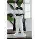 Tierfigur CASABLANCA BY GILDE "Hund Hero Dog stehend" Dekofiguren Gr. B/H/T: 13 cm x 32,5 cm x 10 cm, weiß Tierfiguren