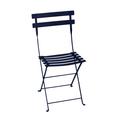 Fermob Bistro Metal Outdoor Chair in Blue | 32 H x 16.5 W x 20 D in | Wayfair 010192