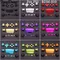 Capuchon de joystick pour poignée PS5 BDM-010 V1, L1 R1 L2 R2, bouton d-pad, contrôleur PS5, bouton