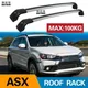 Barres de toit pour MITSUBISHI - ASX RUR [2010-2021] Barres latérales en alliage d'aluminium