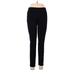 INC International Concepts Casual Pants - Mid/Reg Rise: Black Bottoms - Women's Size 8