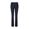TOM TAILOR Damen Alexa Straight Jeans mit Bio-Baumwolle, blau, Uni, Gr. 25/30