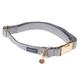 Collier Nomad Tales Calma, gris pierre pour chien - taille M : tour de cou 34 - 55 cm