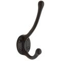 Baldwin 0742102 5.375 in. Costume Hook Oil-Rubbed Bronze