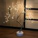 Big Clearance! Light Tree Table Top LED Shimmery Tree Light Battery & USB Powered Touch Switch Pre Lit Twig Branch Lights for Holiday Home Decorative Night Light for Living Room
