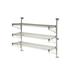 18 Deep x 54 Wide x 33 High 3 Tier Adjustable Wall Mount Shelving Kit