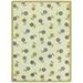 Joy Carpets 1536C-02 Awesome Blossom Soft 5 ft.4 in. x 7 ft.8 in. WearOn Nylon Machine Tufted- Cut Pile Just for Kids Rug