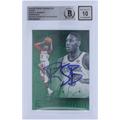 RJ Barrett New York Knicks Autographed 2019-20 Panini Chronicles Essentials Green #225 Beckett Fanatics Witnessed Authenticated 10 Rookie Card