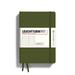 LEUCHTTURM1917 - Medium A5 Dotted Hardcover Notebook (Army) - 251 Numbered Pages