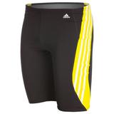 Adidas Swim | Adidas Solid Splice Infinitex + Swim Jammer 38 Nwt | Color: Black/Yellow | Size: 38
