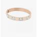 Michael Kors Accessories | Michael Kors Rose Gold-Tone Baguette Crystal Bangle Bracelet Mkj6238791 Nwt | Color: Gold | Size: Os