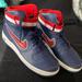 Nike Shoes | Air Force 1 High '07 Lv8 Sport “Wizards” - Men’s 12 | Color: Blue/Red | Size: 12