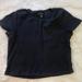American Eagle Outfitters Tops | American Eagle Top | Color: Black | Size: Xl