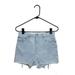 Levi's Shorts | Levi's Women's High Rise Denim Shorts Light Stone Wash Size 27 Raw Hem | Color: Blue | Size: 27